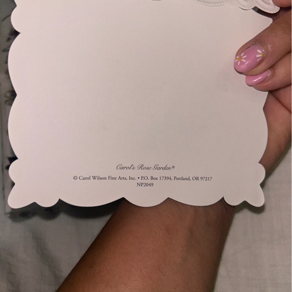 Elegant Tea Cup Paper Blank Cards 5 ct - Picture 5 of 6